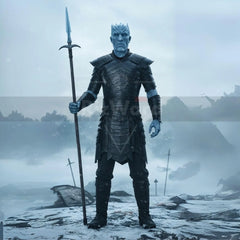 Handmade White Walker Leather Armor Suit - LARP Fantasy Armour Set - Medieval Gothic Warrior Armor - Rouge Night Commander Armour Costume