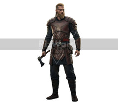 Handmade Leather Viking Armor - LARP Cosplay Warrior Armor - Medieval Rogue Warrior Costume for Cosplay - Ren Fair Leather Knight Armor