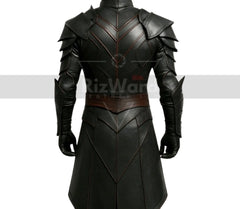 Handcrafted Dark Warlord Leather Armor - Rouge Viking Armour with Bracers - Medieval Gothic Armour - Samurai Knight Armor - Ren Fair Costume