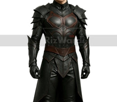 Handcrafted Dark Warlord Leather Armor - Rouge Viking Armour with Bracers - Medieval Gothic Armour - Samurai Knight Armor - Ren Fair Costume