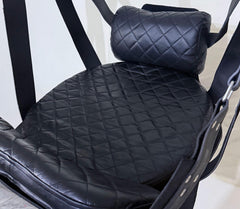 Quilted Leather Sex Swing for Couples Sex Play | Adult Sex Sling | Kinky Sex Furniture | BDSM Adult Sex Sling Hammock | Quilted Sex Swing