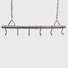 Black and Dark Brown Leather Sex Swing & Sling | Padded Sex Furniture for Couples | Hanging Ceiling Swing with Rod