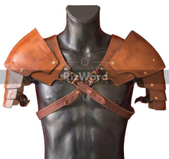 Shoulder Armour/Pauldrons for Steampunk with Adjustable Buckle