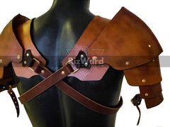 Shoulder Armour/Pauldrons for Steampunk with Adjustable Buckle