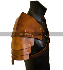 Shoulder Armour/Pauldrons for Steampunk with Adjustable Buckle