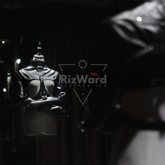 Women Open Breast Leather Bondage Cupless Straitjacket