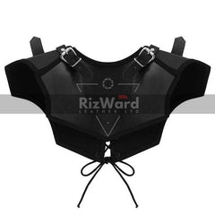 Men PU/FAUX Leather Adult Handmade Armour Cosplay Gorget