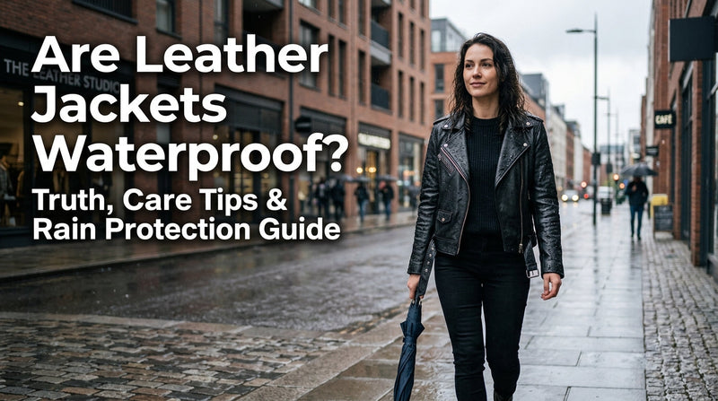 Are Leather Jackets Waterproof? Truth, Care Tips & Rain Protection Guide
