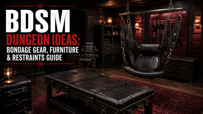 BDSM Dungeon Ideas: Bondage Gear, Furniture & Restraints Guide