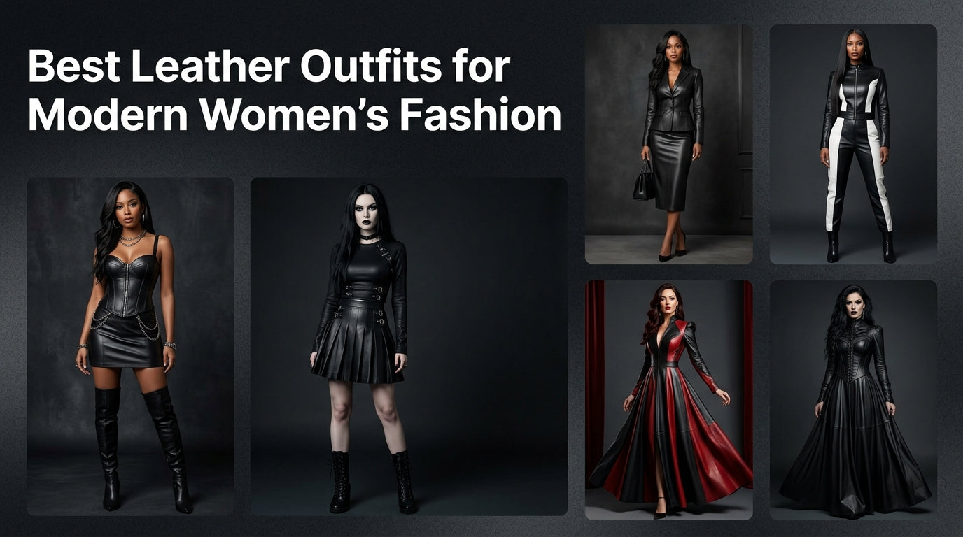 Best Leather Outfits for Modern Women’s Fashion