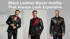 Black Leather Blazer Outfits That Always Look Expensive