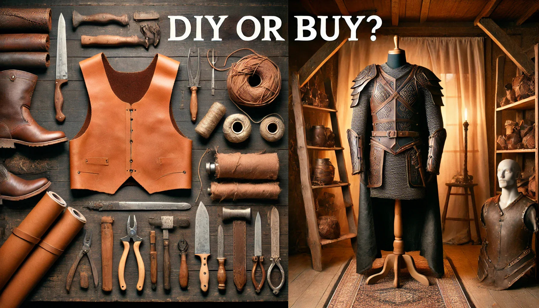 DIY or Buy? The Benefits of Professionally Crafted Leather Costumes