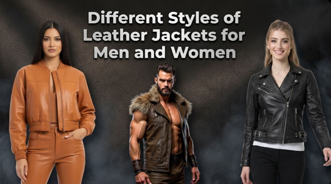 Different Styles of Leather Jackets for Men and Women Explained