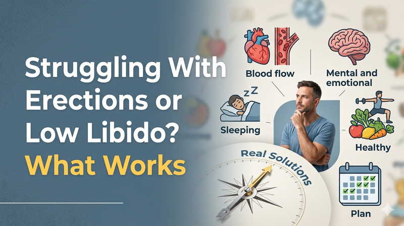 Struggling With Erections, Low Libido, or Performance? The Complete Guide to Male Sexual Health and What Actually Helps