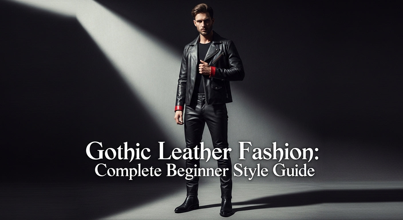 Gothic Leather Fashion: Complete Beginner Style Guide
