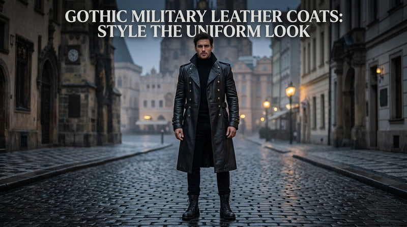 Gothic Military Leather Coats: How to Style the Uniform Aesthetic in Modern Fashion