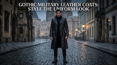 Gothic Military Leather Coats: How to Style the Uniform Aesthetic in Modern Fashion
