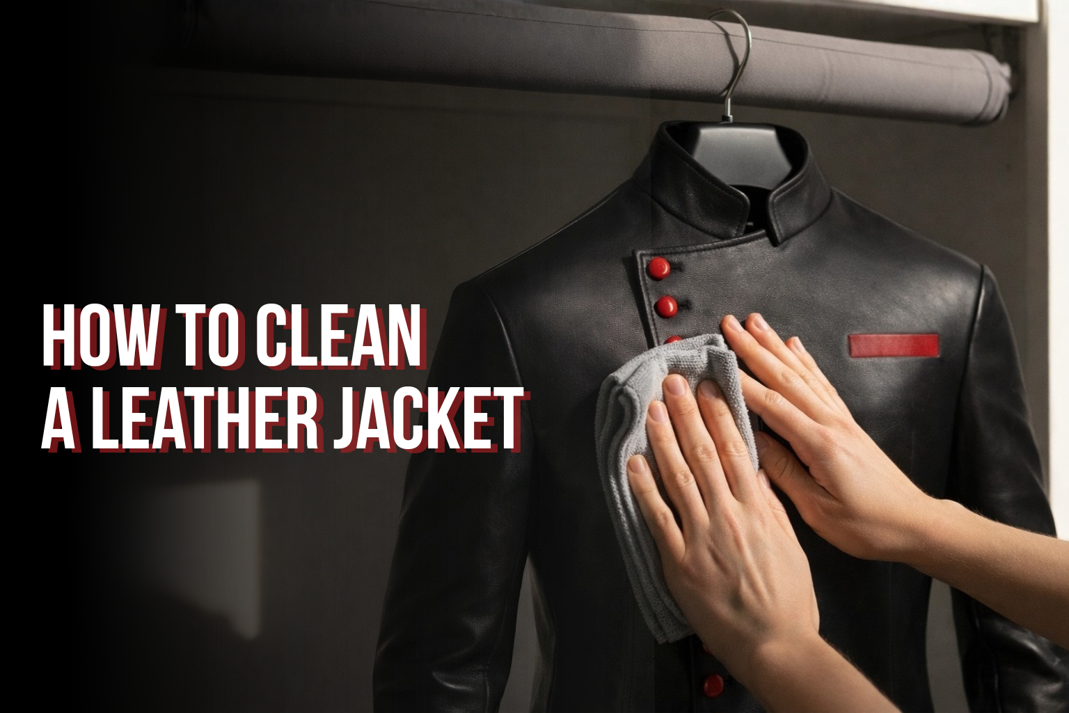How to Clean a Leather Jacket (At Home & Professionally)
