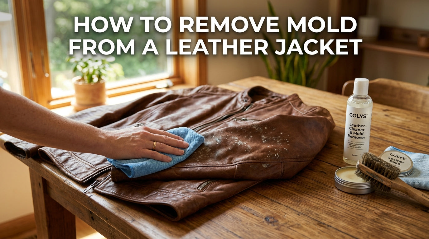 How to Remove Mold From a Leather Jacket Without Damaging Real Leather