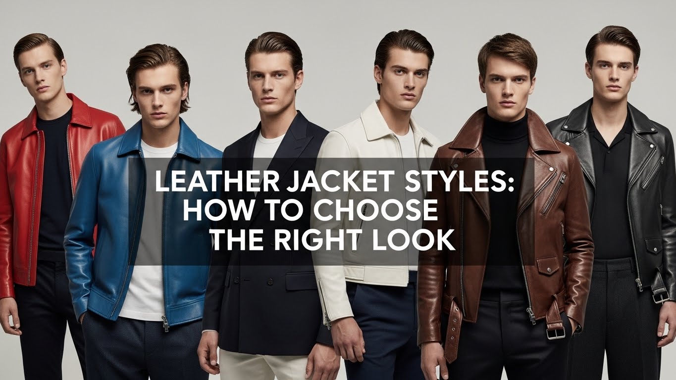 Leather Jacket Styles: How to Choose the Right Look
