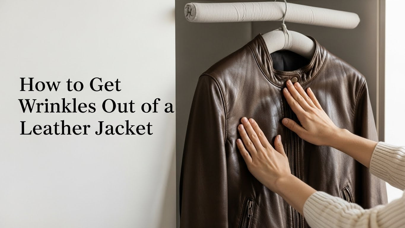 How to Get Wrinkles Out of a Leather Jacket (Safely & Effectively)