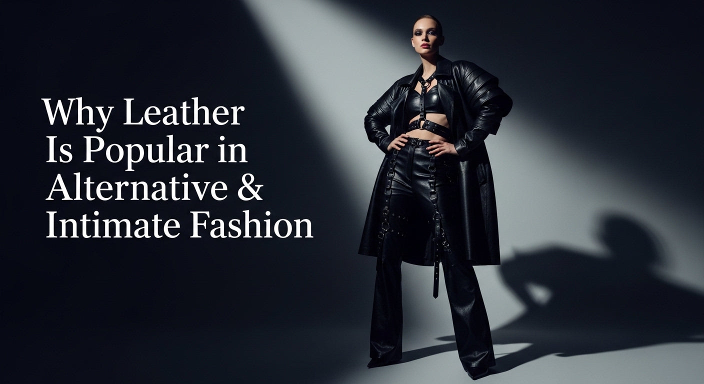 Why Leather Is Popular in Alternative & Intimate Fashion