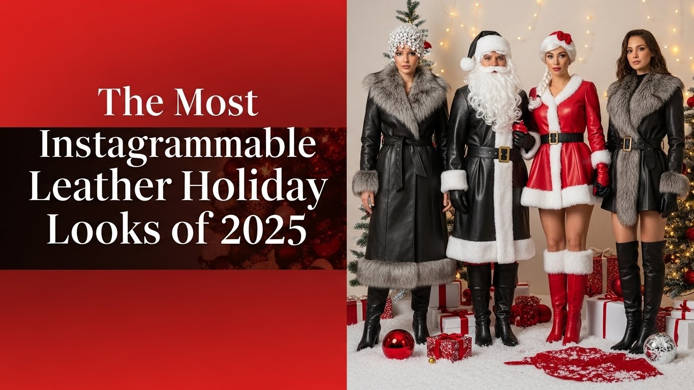 The Most Instagrammable Leather Holiday Looks of 2025