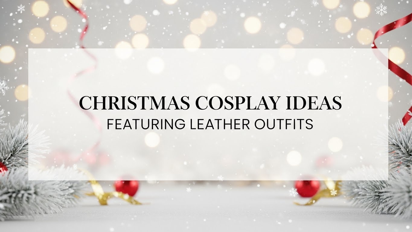 CHRISTMAS COSPLAY IDEAS FEATURING LEATHER OUTFITS