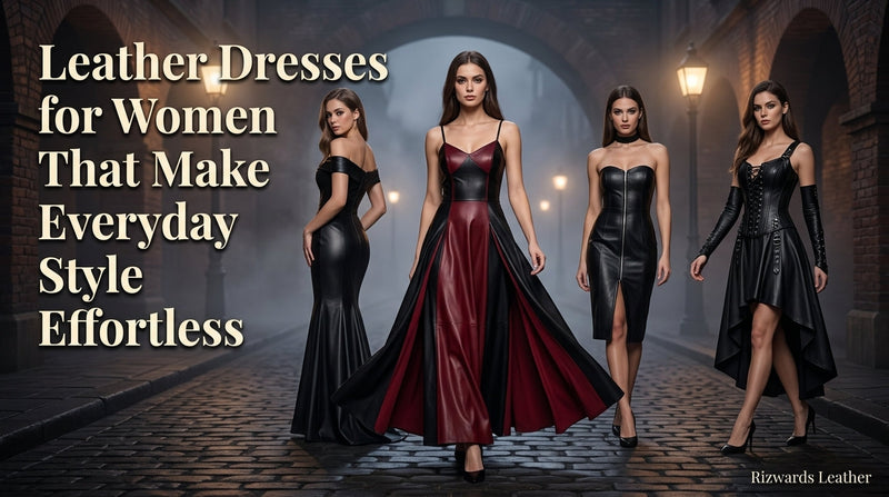 Leather Dresses for Women That Make Everyday Style Effortless
