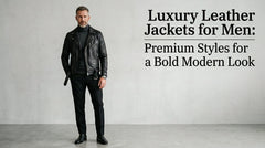 Luxury Leather Jackets for Men: Premium Styles for a Bold Modern Look