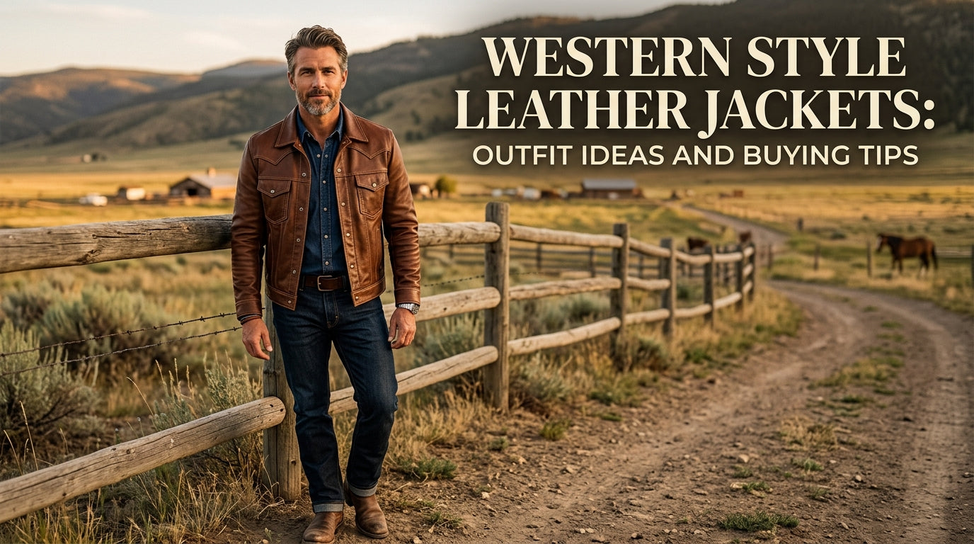 Western Style Leather Jackets: Outfit Ideas and Buying Tips
