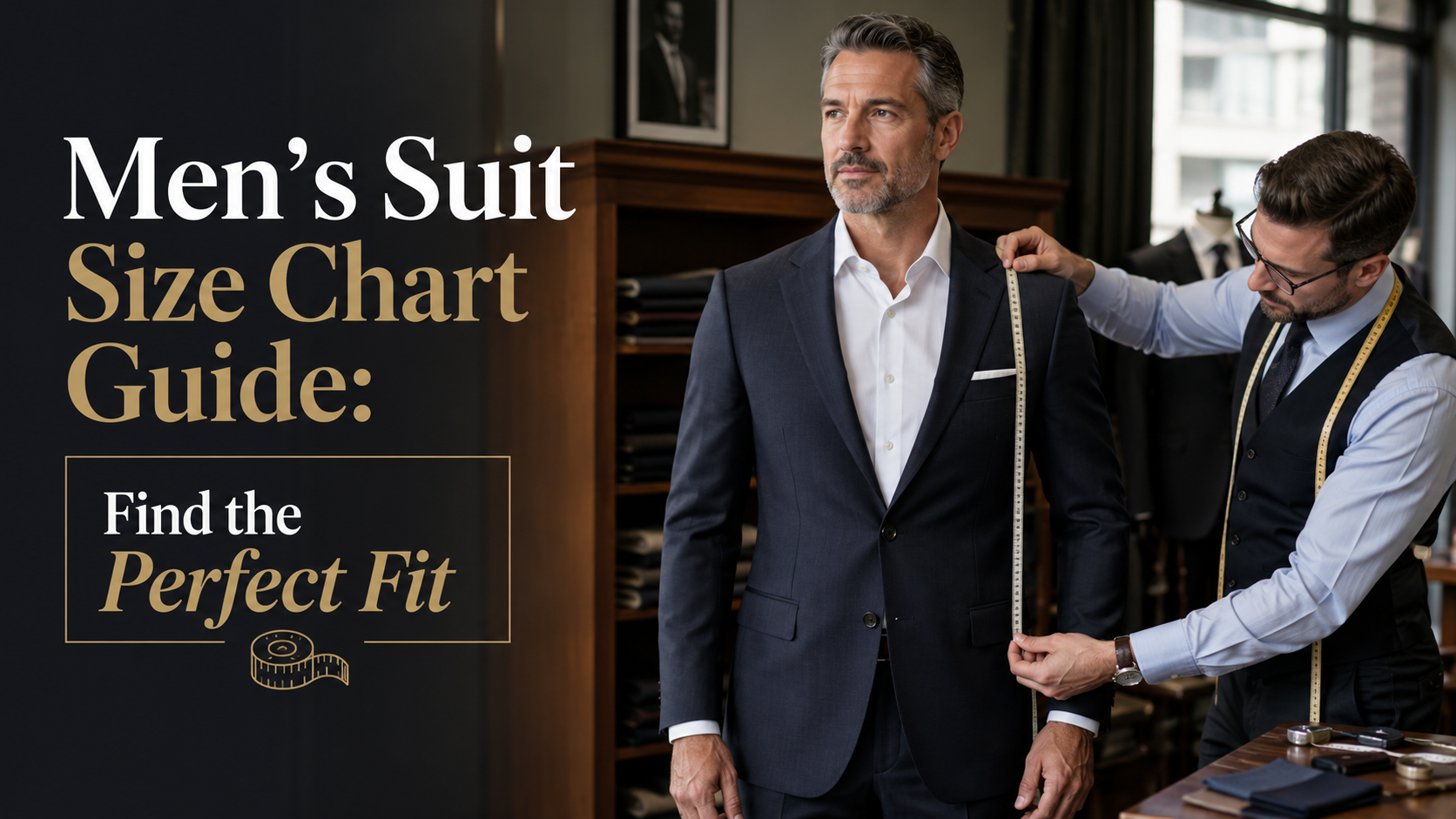 Men’s Suit Size Chart Guide: Find the Perfect Fit