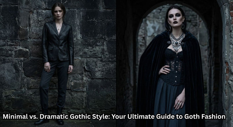 Minimal vs. Dramatic Gothic Style: Your Ultimate Guide to Goth Fashion