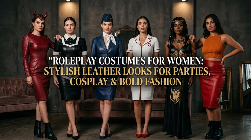 Roleplay Costumes for Women: Stylish Leather Looks for Parties, Cosplay & Bold Fashion