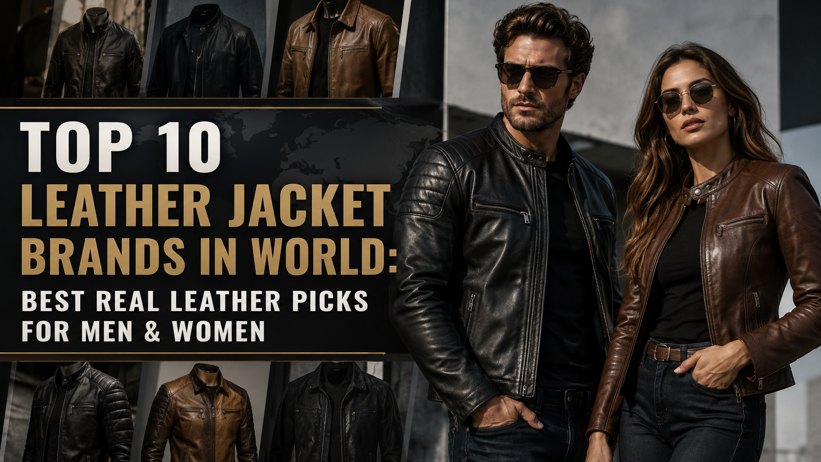 Top 10 Leather Jacket Brands in World: Best Real Leather Picks for Men & Women