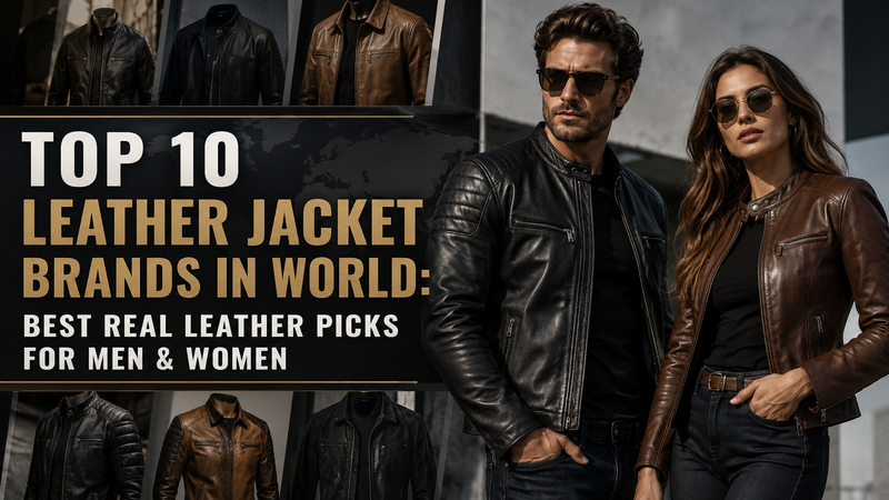 Top 10 Leather Jacket Brands in World: Best Real Leather Picks for Men & Women