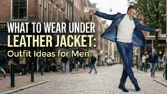 What to Wear Under Leather Jacket: Outfit Ideas for Men