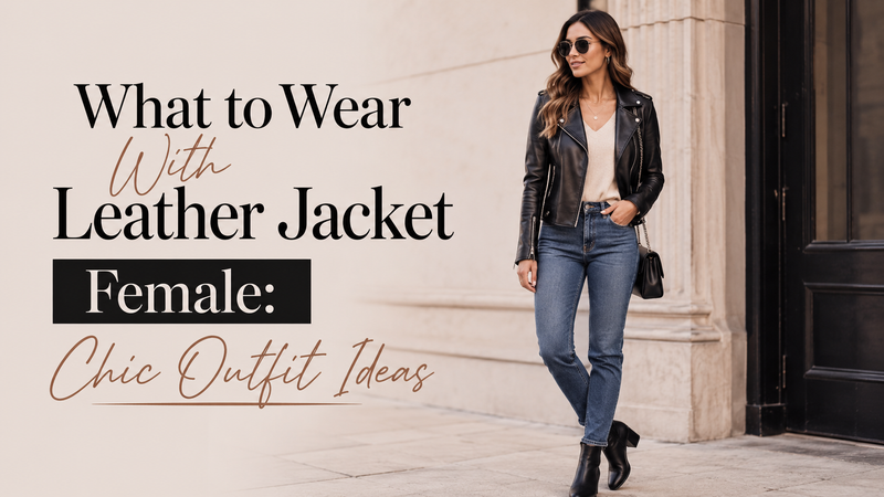 What to Wear With Leather Jacket Female: Chic Outfit Ideas