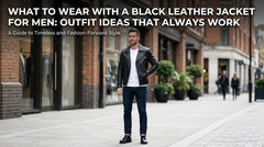 What to Wear with a Black Leather Jacket for Men: Outfit Ideas That Always Work