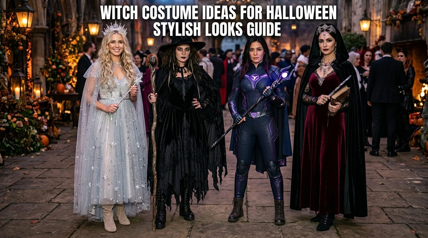 Witch Costume Ideas for Halloween: Stylish Looks Guide