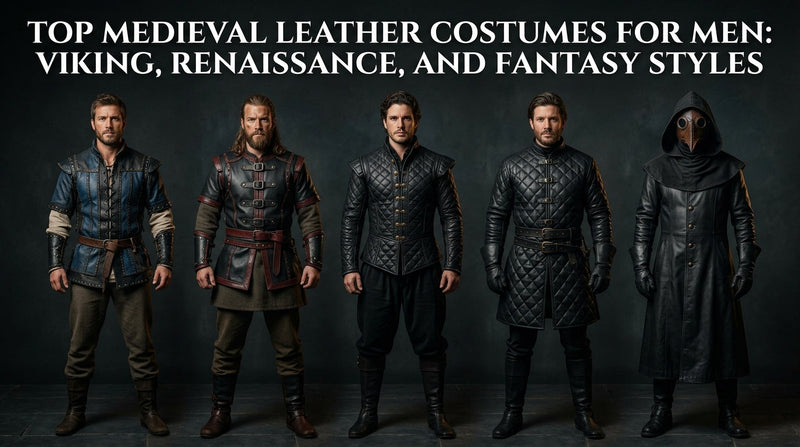 Top Medieval Leather Costumes for Men: Viking, Renaissance, and Fantasy Styles