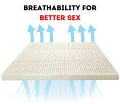 100% Natural Latex Sex Mattress For Couples - Rizwards Leather