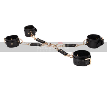 Exclusive Leather Bondage Restraints Set - Bondage Storage Box