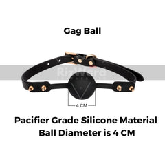 Exclusive Leather Bondage Restraints Set - Bondage Storage Box
