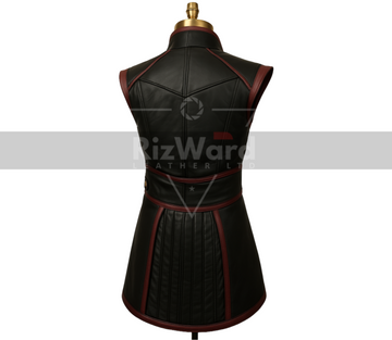 Medieval Viking Leather Jerkin Ren Faire Leather Vest with Buckle Straps Medieval Gambeson Renaissance Jerkin for Fantasy Cosplay Costume