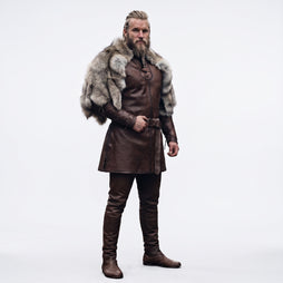 Men's Viking Leather Tunic | Viking Dress | Viking Costume | Viking Armor | Norse Warrior Outfit | Medieval Leather LARP Cosplay