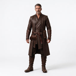 Star Wars Inspired Warrior Costume |  Jedi Tunic | LARP Medieval Fantasy Cosplay | Space Warrior Outfit
