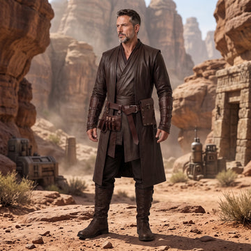 Star Wars Inspired Warrior Costume |  Jedi Tunic | LARP Medieval Fantasy Cosplay | Space Warrior Outfit