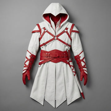 Assassin Creed inspired leather costume for men
