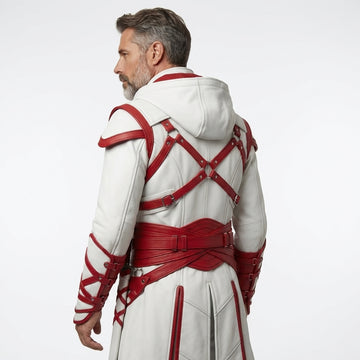 Assassin Creed inspired leather costume for men